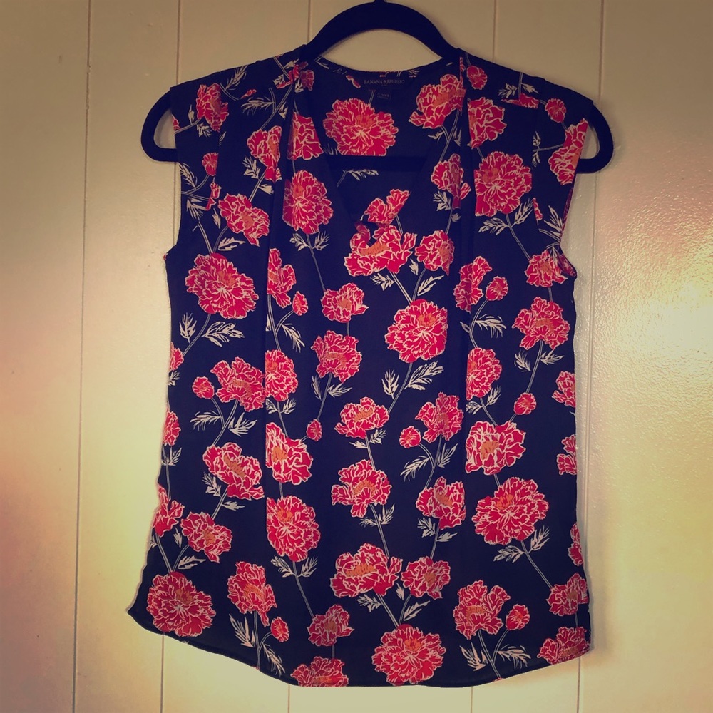 Banana Republic Floral Top